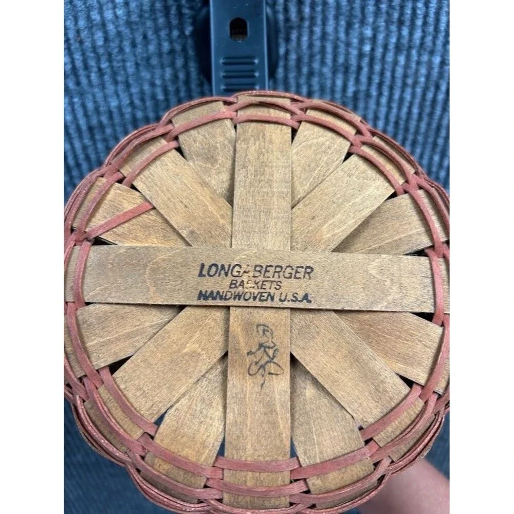 Longaberger Christmas Collection 1985 Edition Cookie Basket